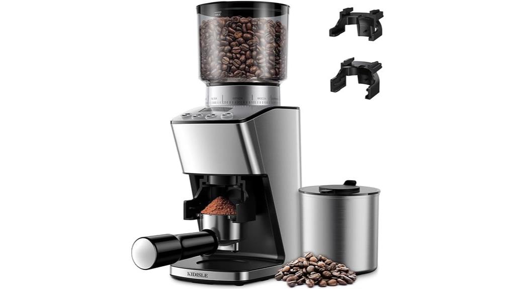 electric conical coffee grinder