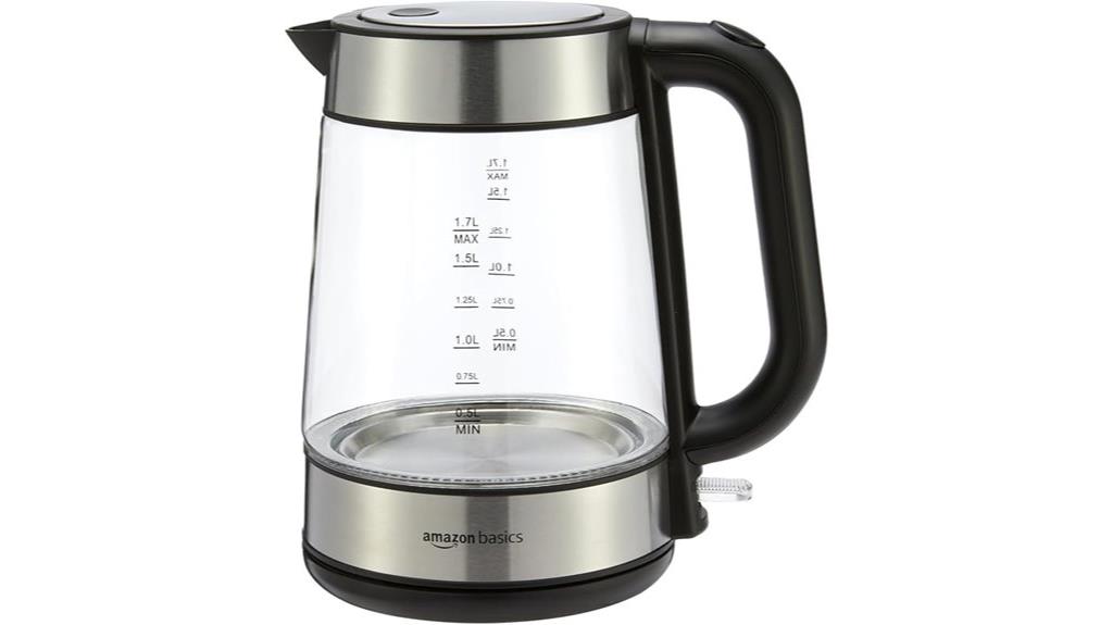electric glass carafe kettle