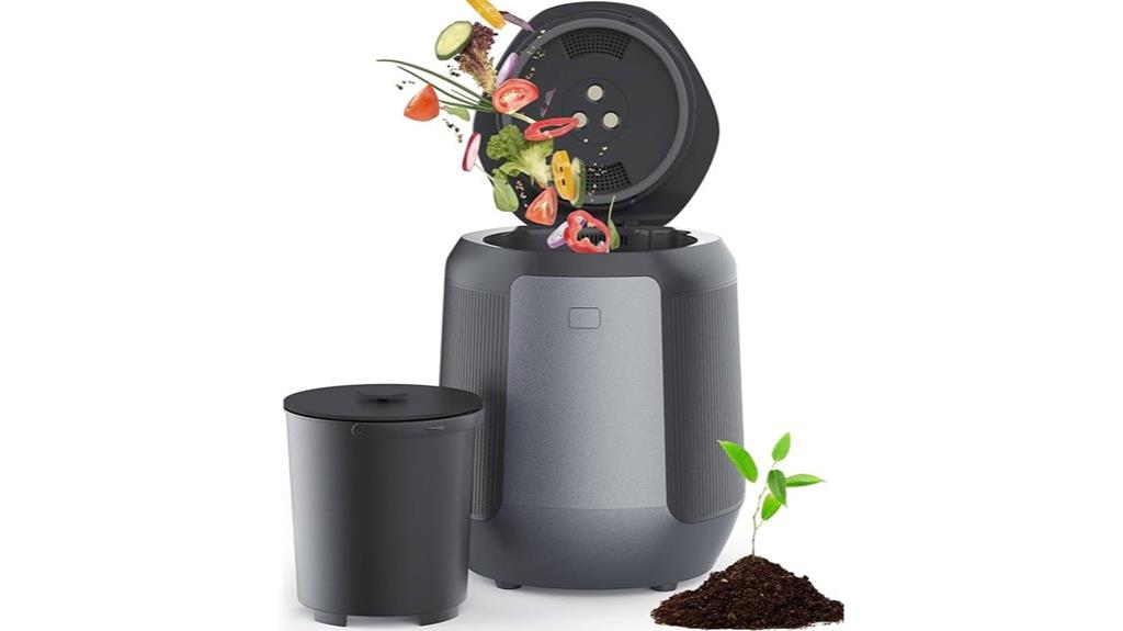 electric kitchen composting device