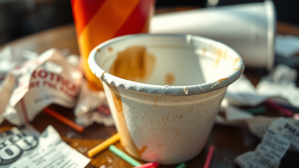 environmental costs of disposable cups