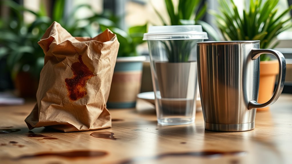 environmental harm from coated cups