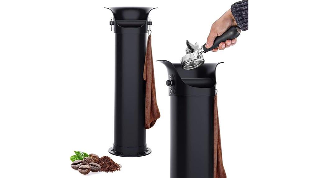 espresso grounds knock box