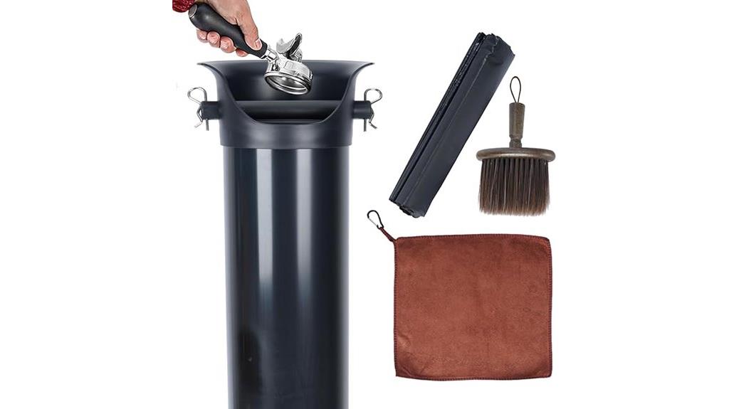 espresso knock box set