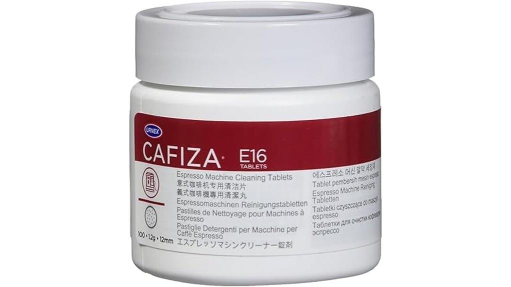 espresso machine cleaning tablets