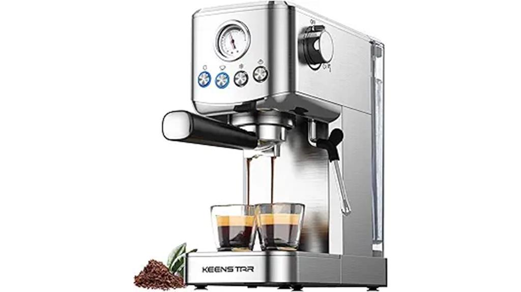 espresso machine with frother