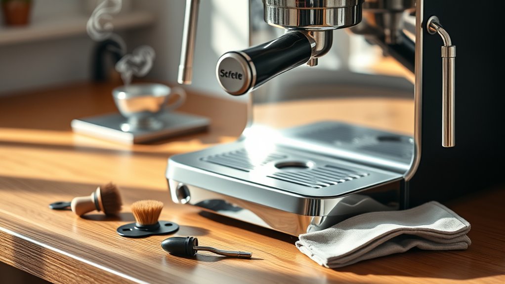 essential coffee machine maintenance