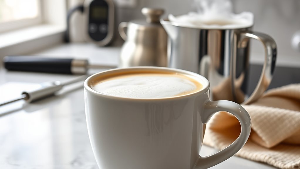 essential milk frothing tools