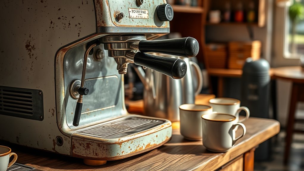evaluate second hand coffee equipment