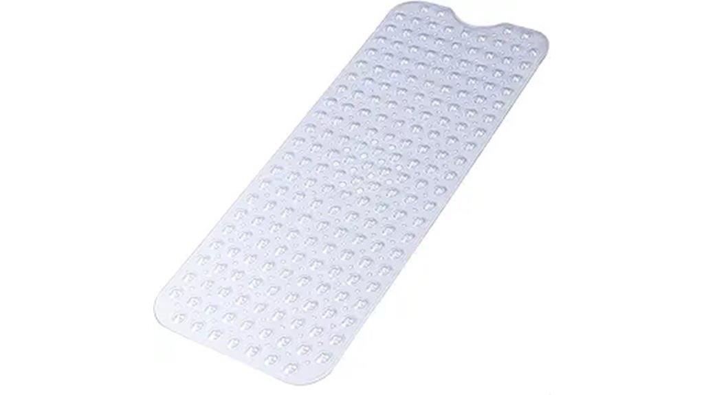 extended non slip bathtub mat