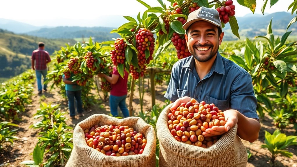 fair trade coffee support