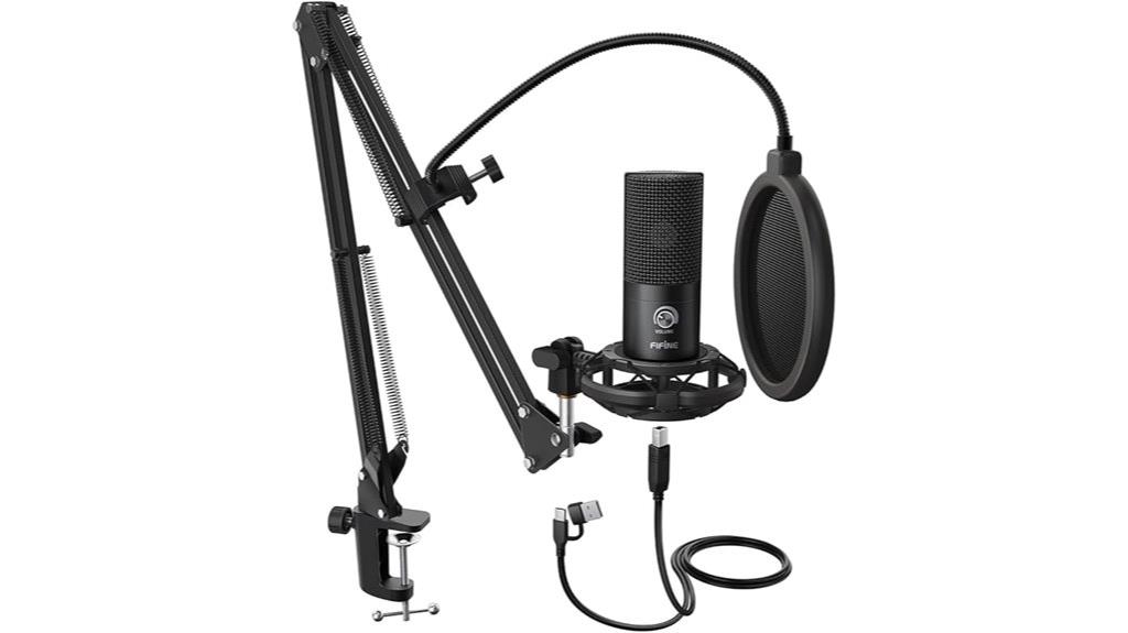 fifine usb microphone kit