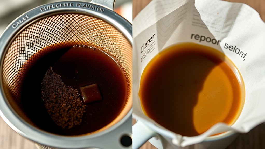 filter choice affects brew clarity