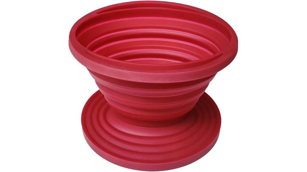 flexible silicone coffee dripper