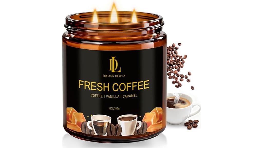 fresh coffee candle 12oz