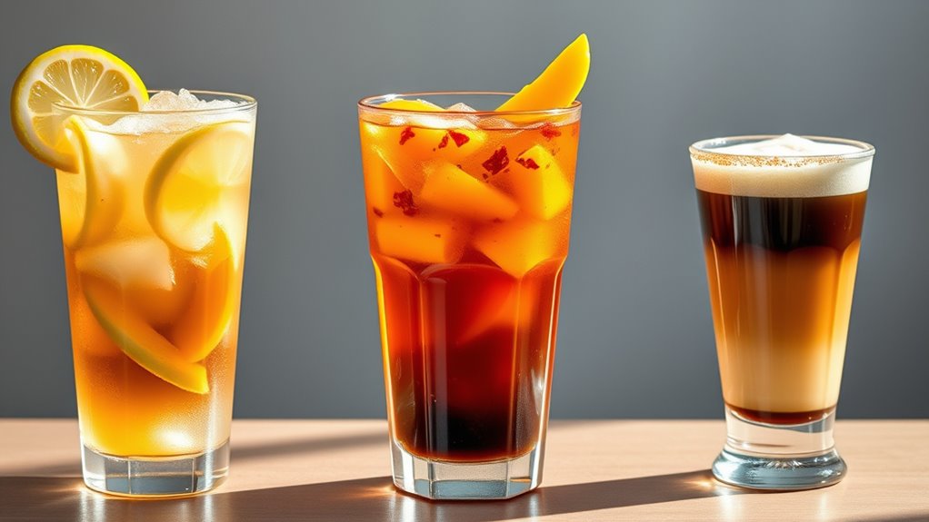 fruity spicy coffee refreshments