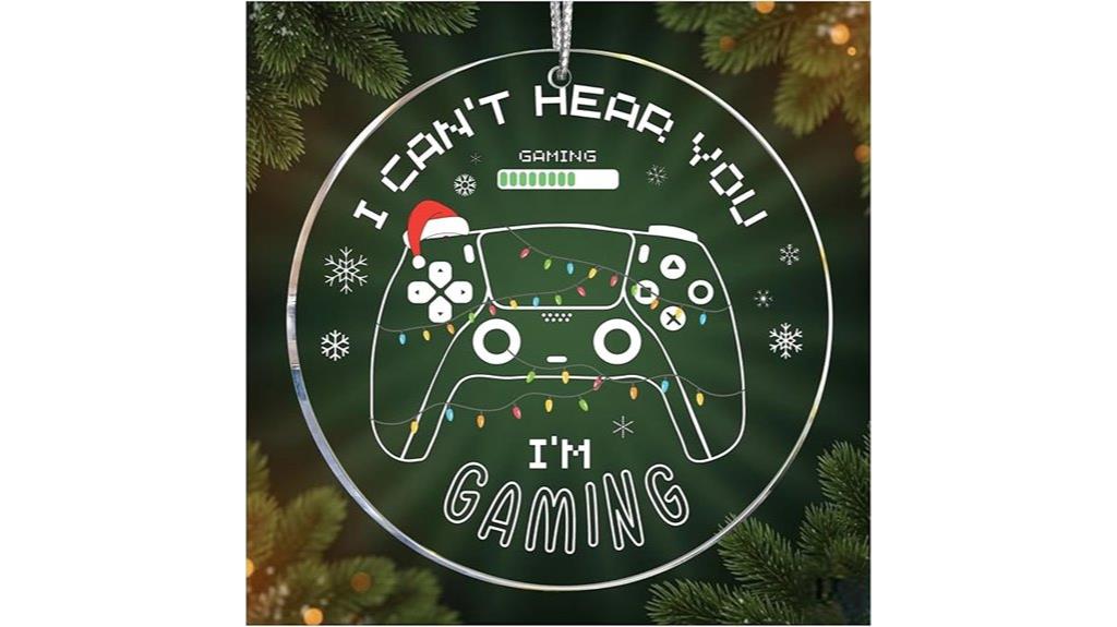gaming ornament christmas tree