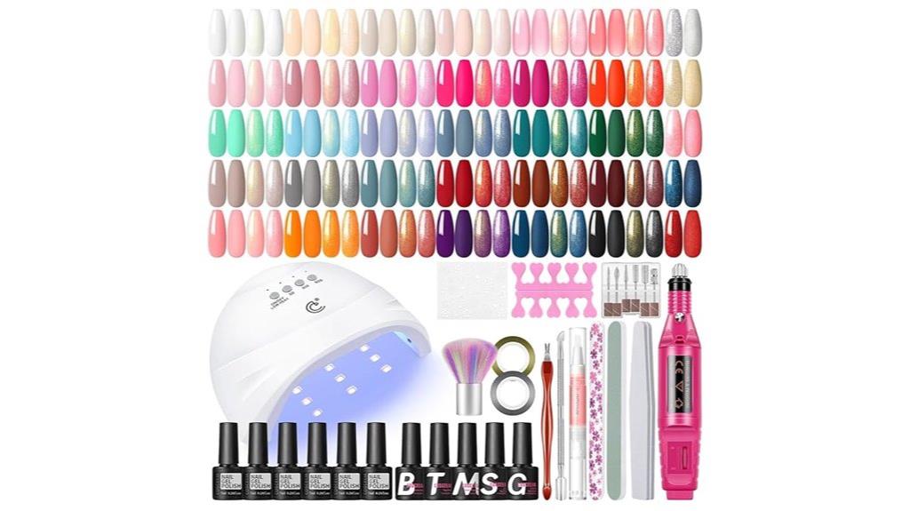 gel polish kit with uv
