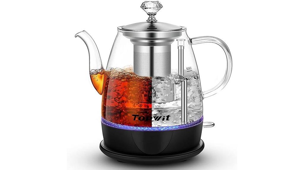 glass electric tea kettle