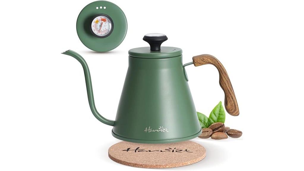 gooseneck kettle with thermometer