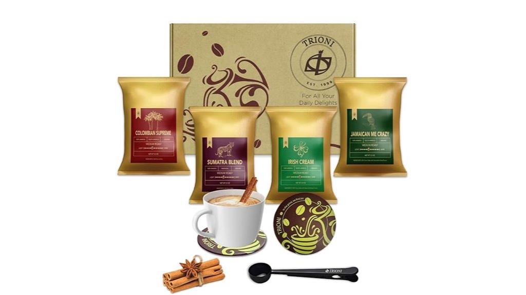 gourmet coffee gift set