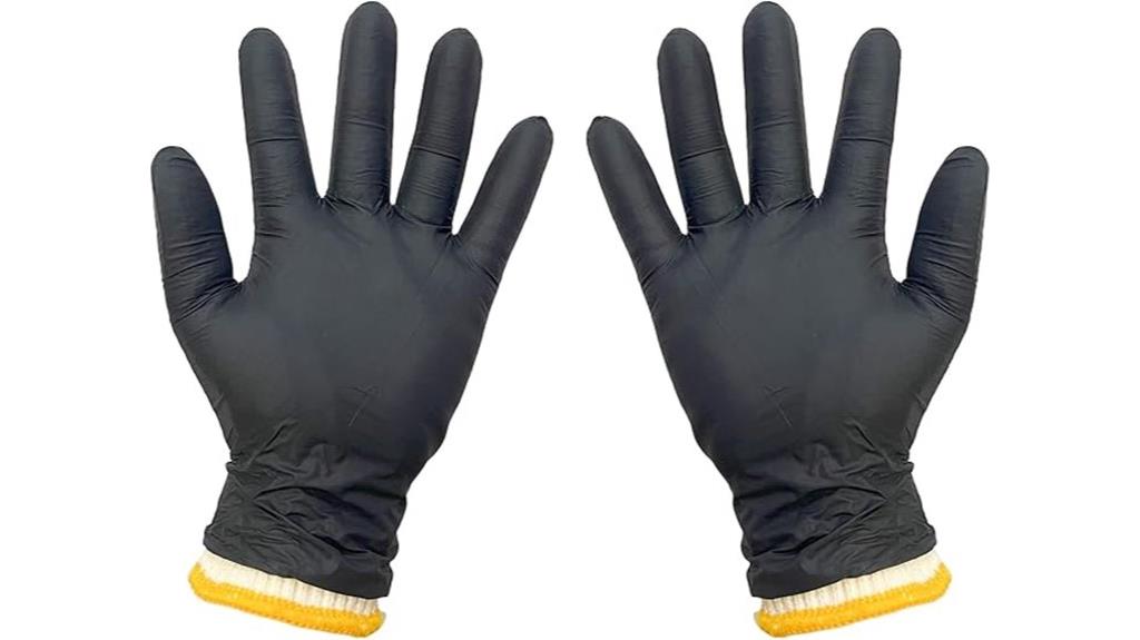 grilling and nitrile hand protection