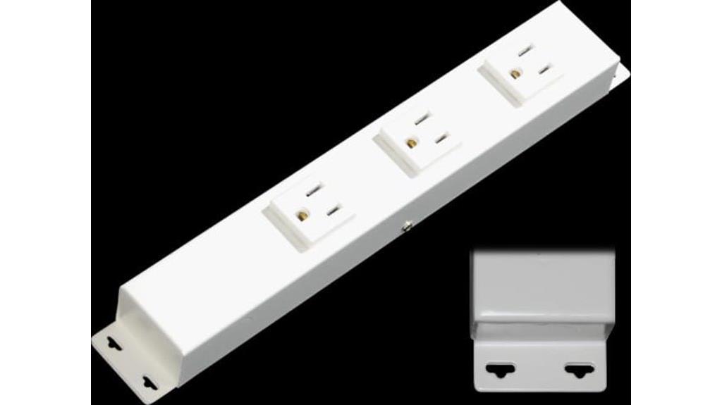 hardwired 10 inch power strip