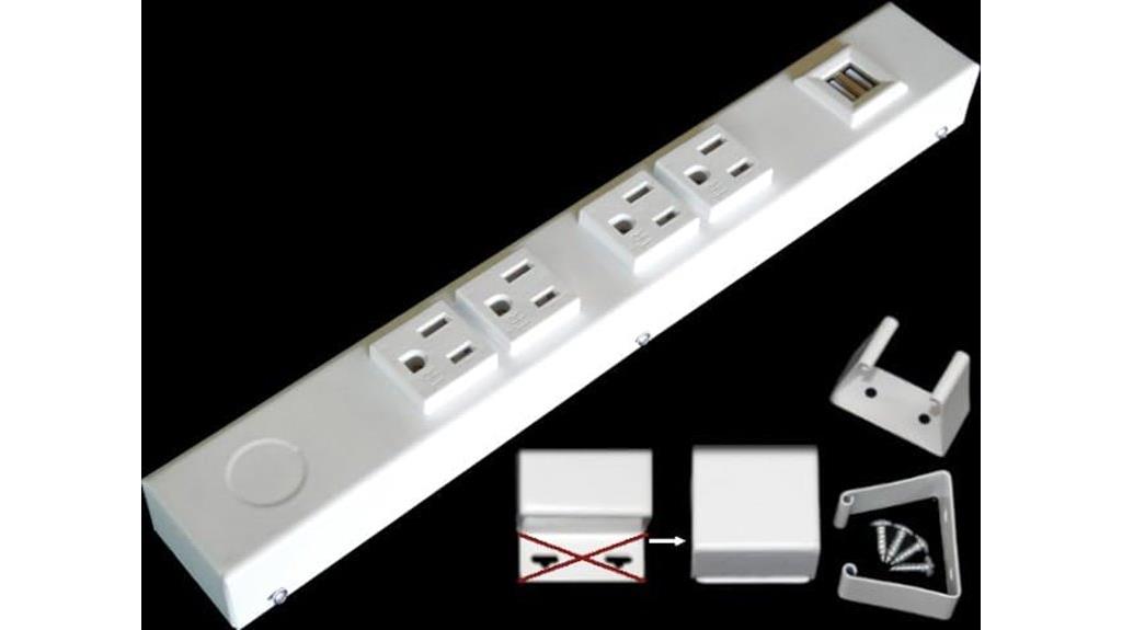 hardwired usb power strip