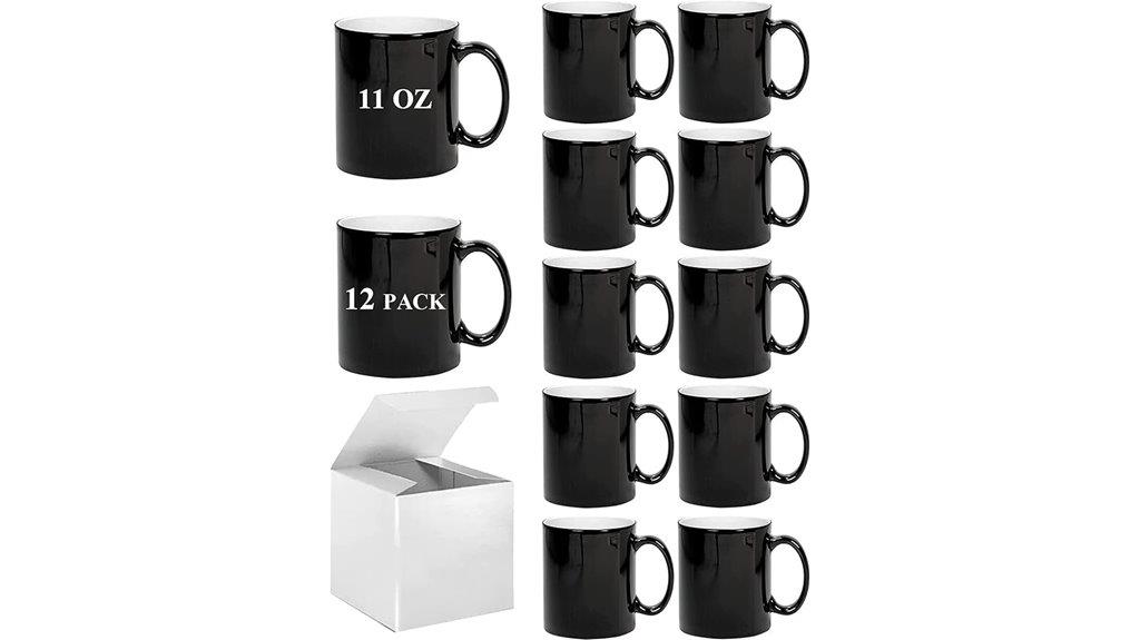 heat activated color mugs