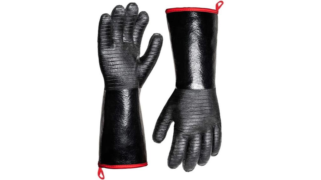 heat resistant bbq gloves