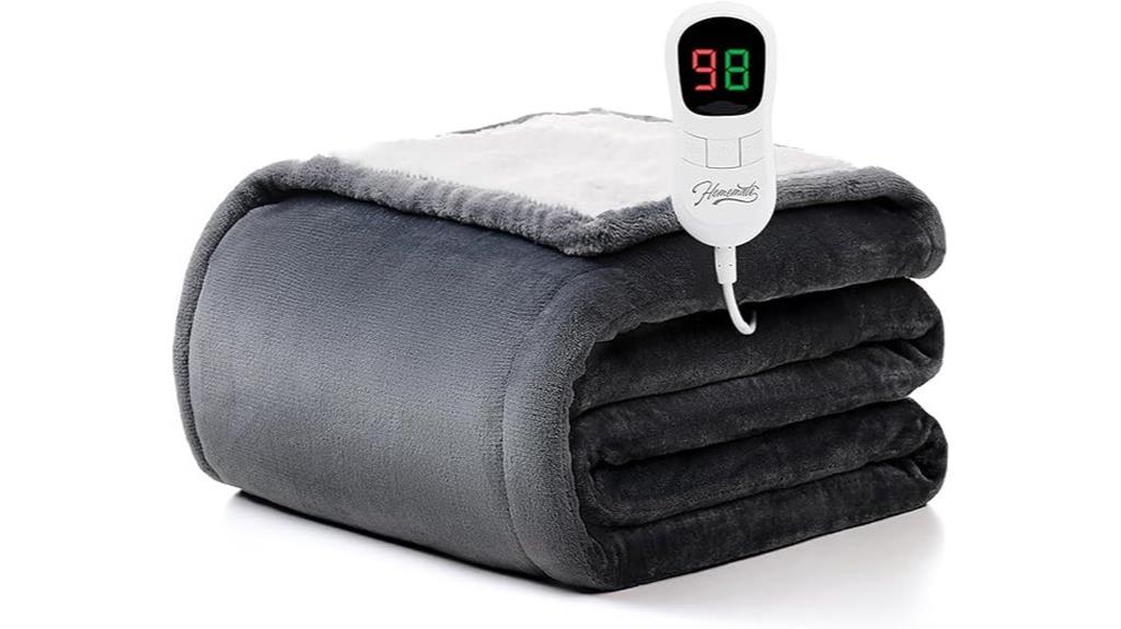 heated blanket electric throw