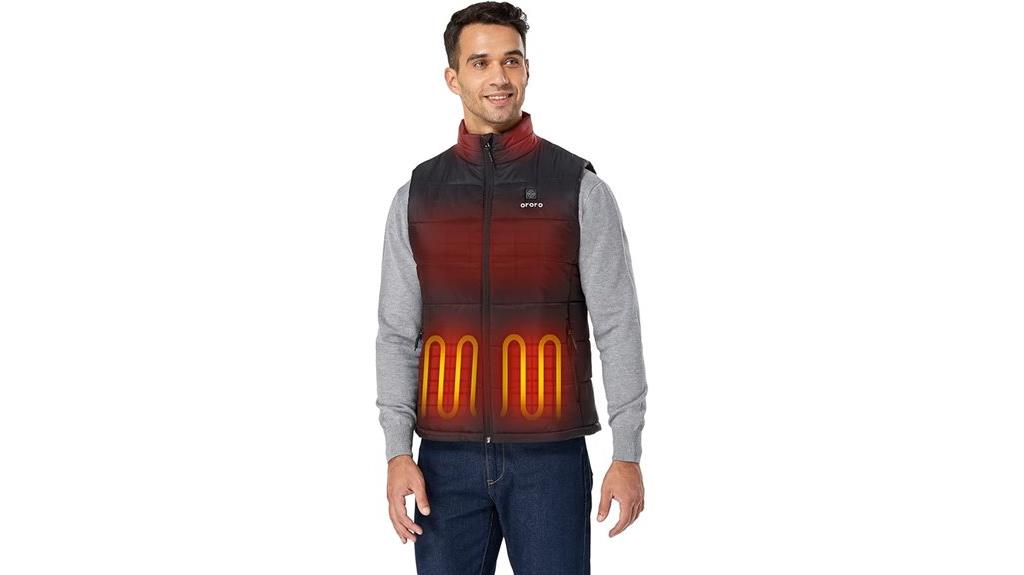 heated men s usb vest