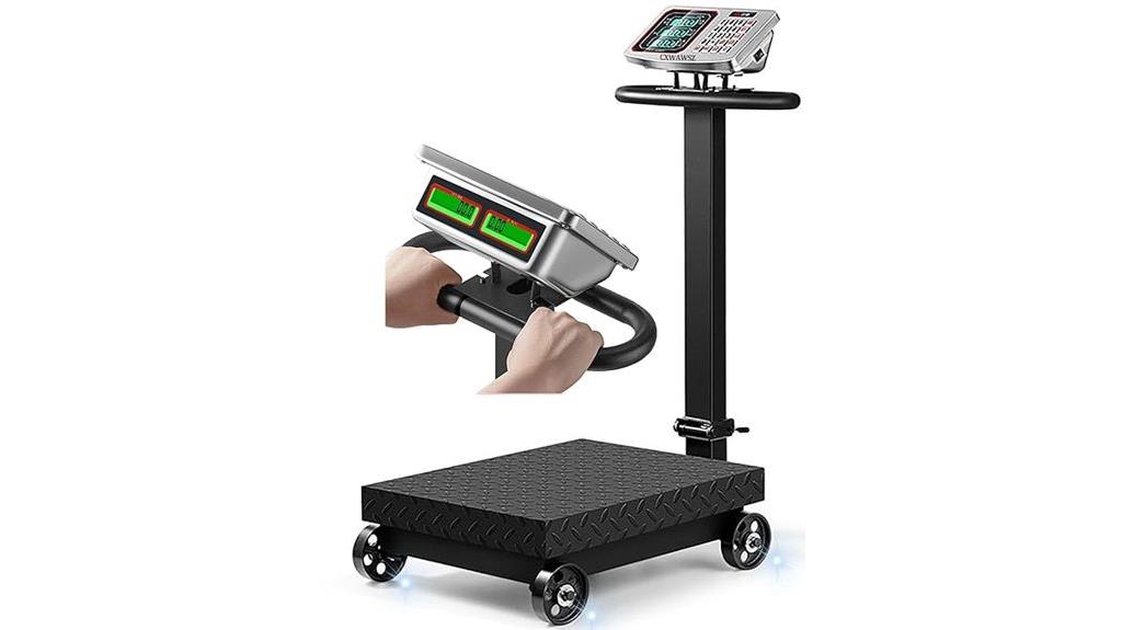 heavy duty mobile weighing scale