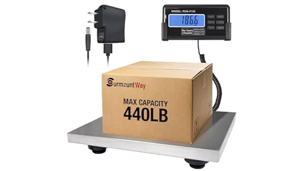 heavy duty steel shipping scale