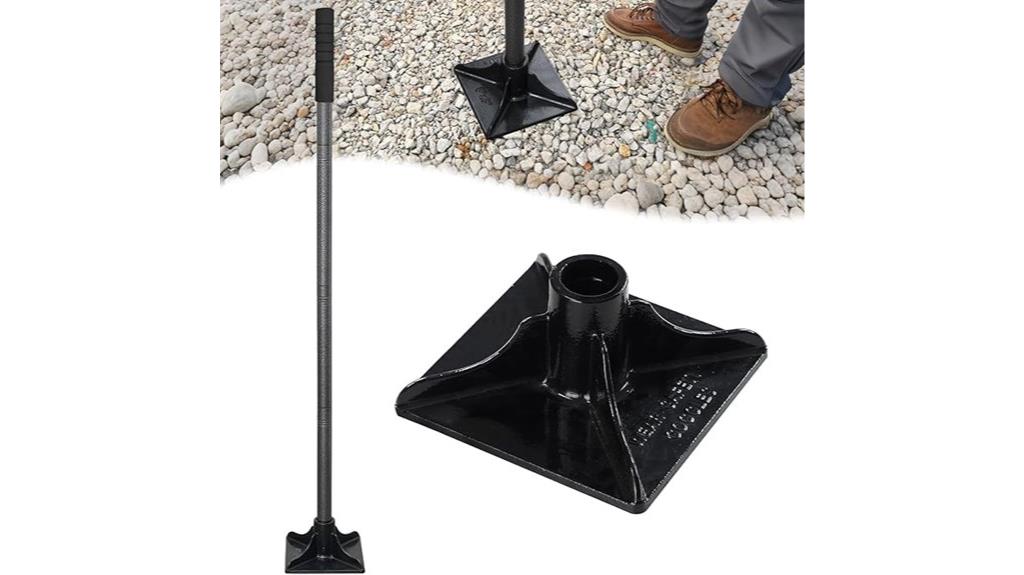 heavy duty steel tamper