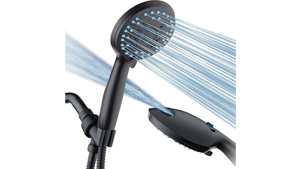 high pressure multi mode shower