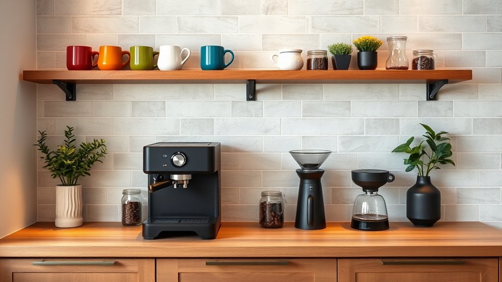 home coffee bar ideas