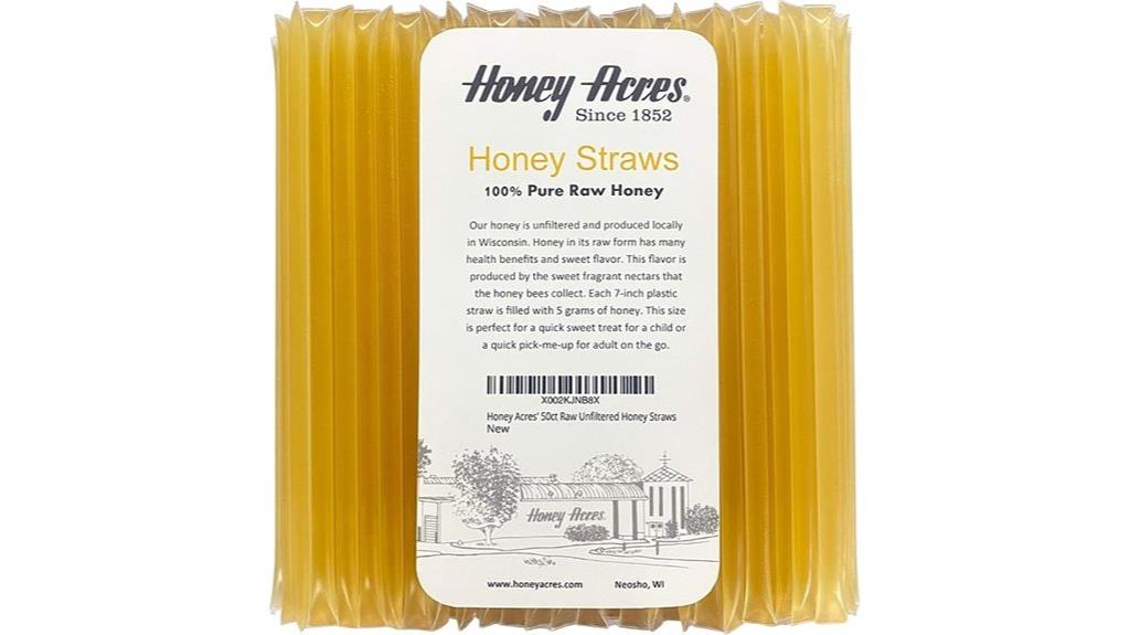 honey straws 50 count