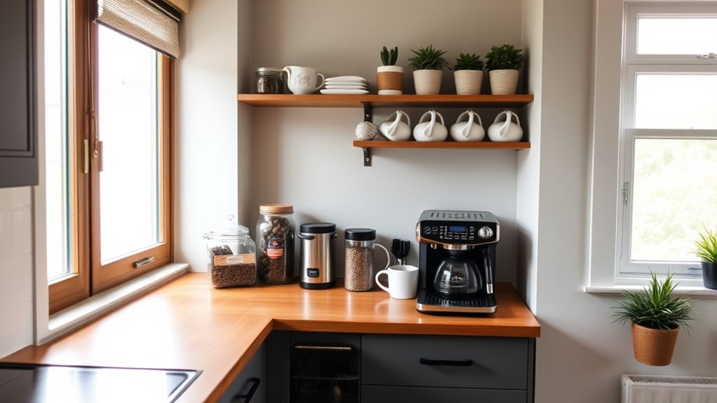ideal kitchen coffee corner