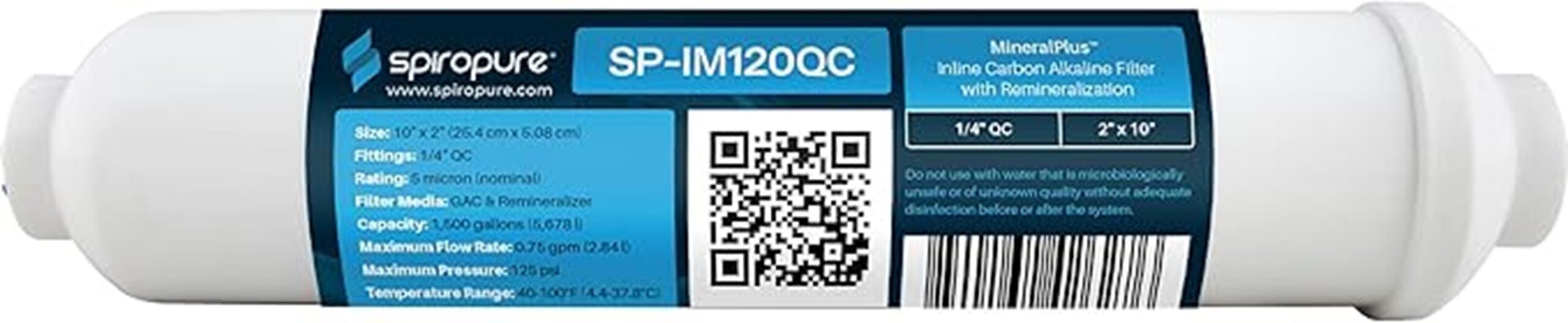 inline alkaline carbon filter