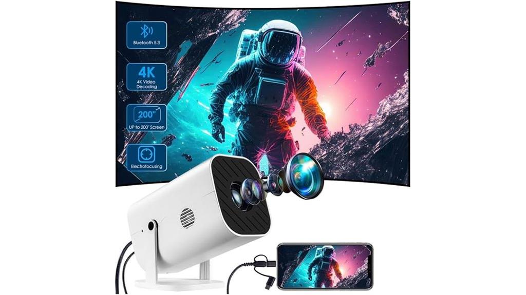 iphone bluetooth 1080p projector
