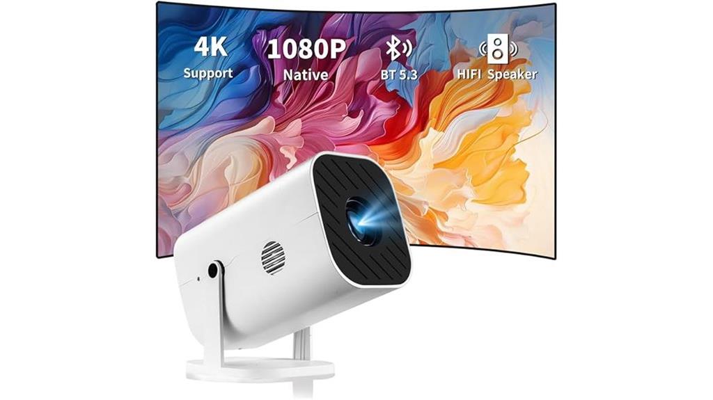 iphone compatible 1080p projector