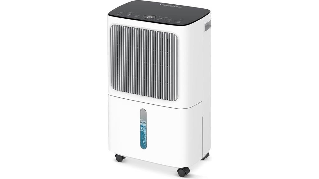 large 2500 sq ft dehumidifier