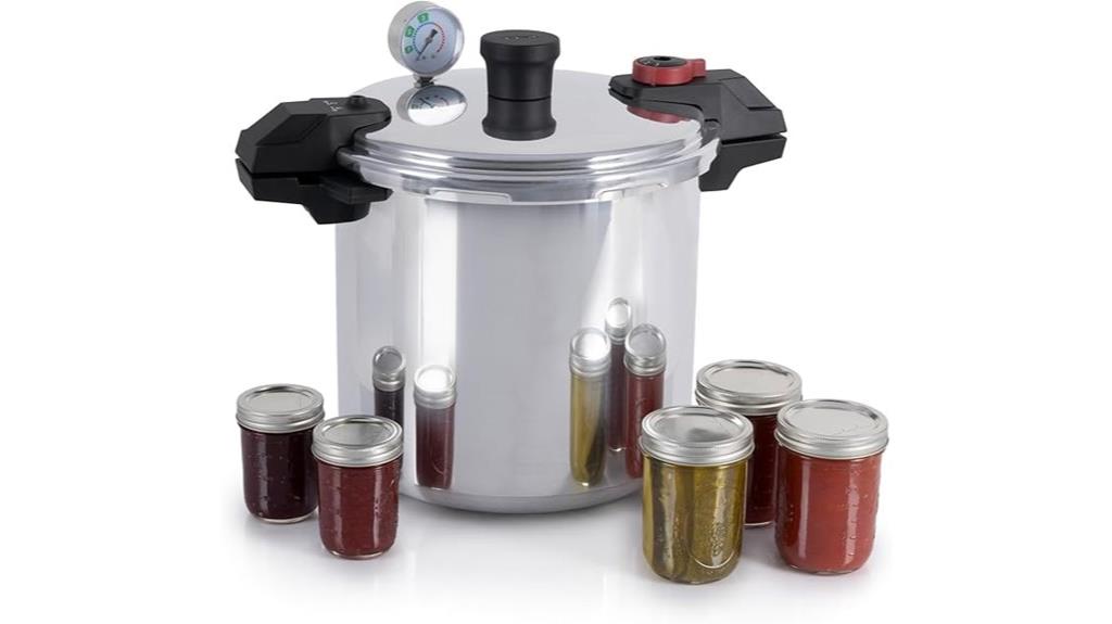 large aluminum pressure cooker