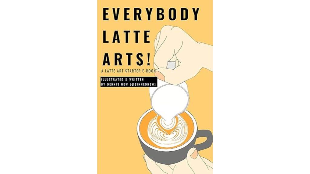 latte art tutorial book