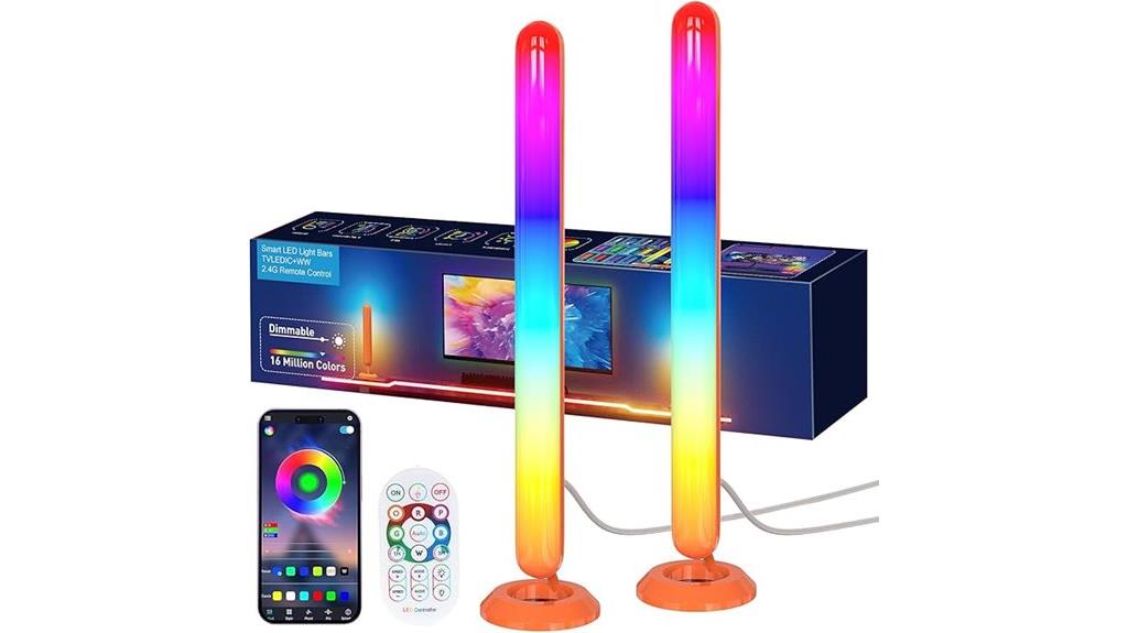 led light bars with app