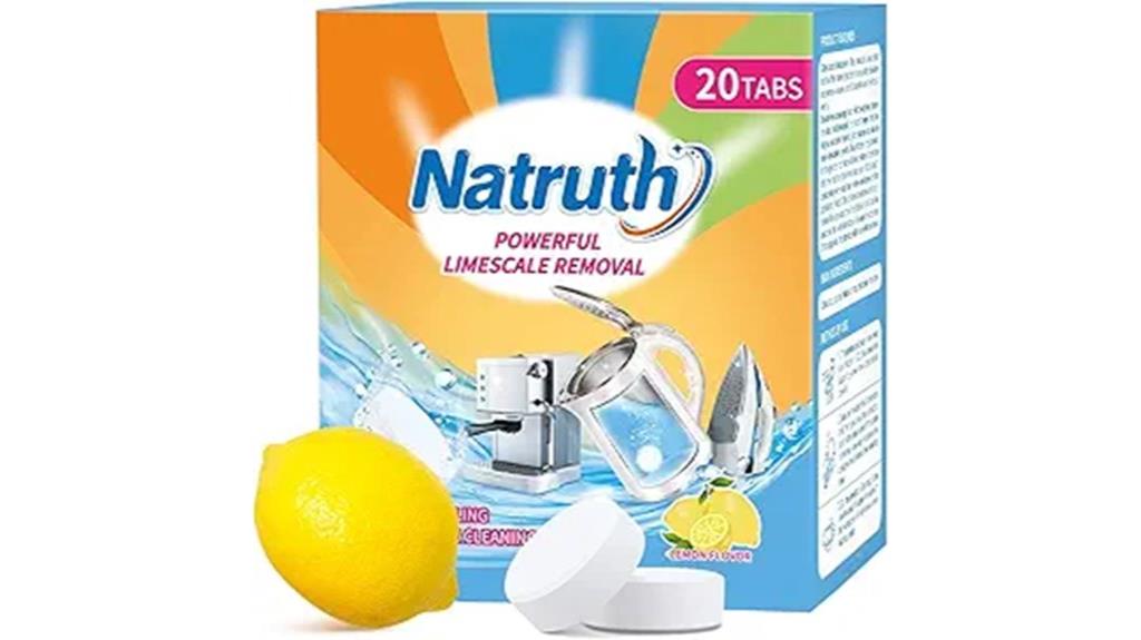 limescale removal tablets pack