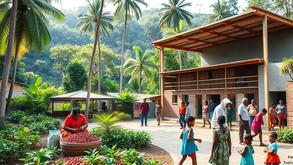 local coffee processing initiatives