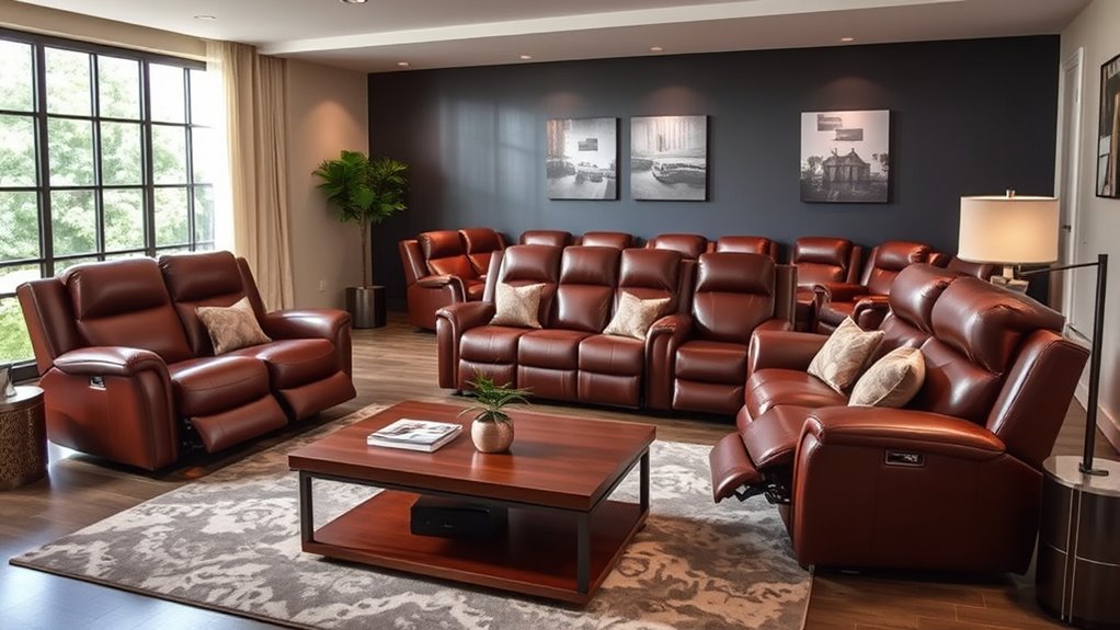 luxury power reclining sofas