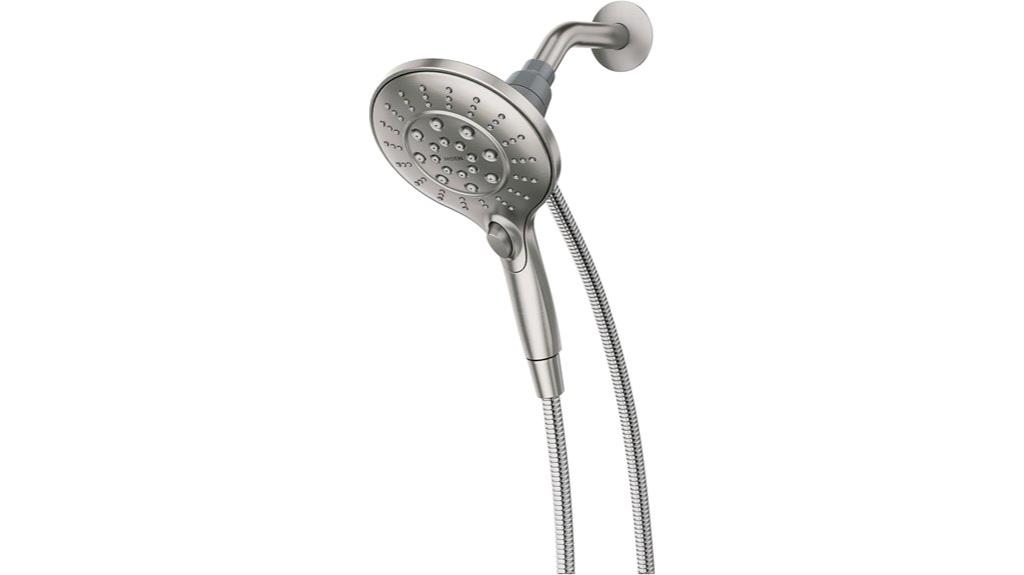 magnetic docking handheld shower