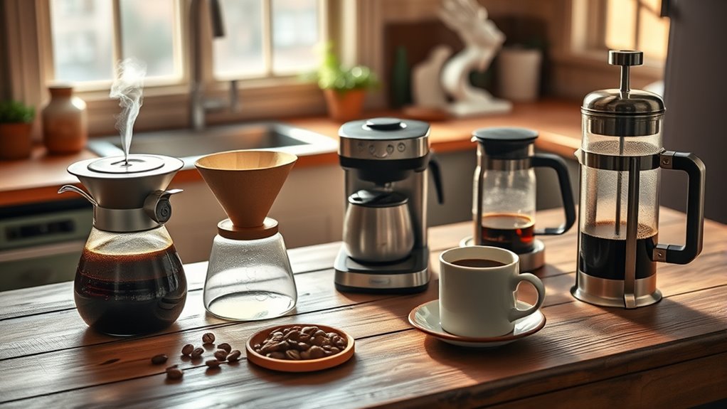 match coffee brewing method